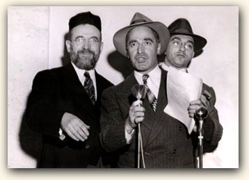 Rabbi Rubin and Mitchell Levitsky
