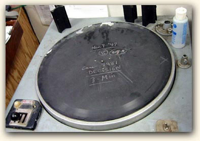 transcription disc